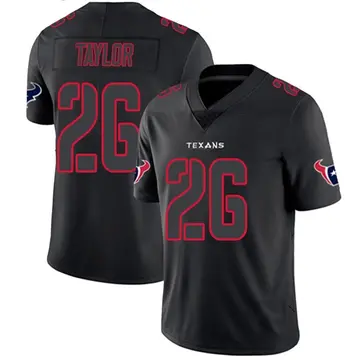Black Impact Men's J.J. Taylor Houston Texans Limited Jersey