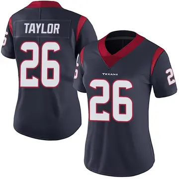 Navy Blue Women's J.J. Taylor Houston Texans Limited Team Color Vapor Untouchable Jersey