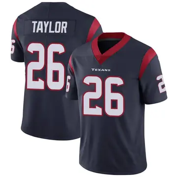 Navy Blue Youth J.J. Taylor Houston Texans Limited Team Color Vapor Untouchable Jersey