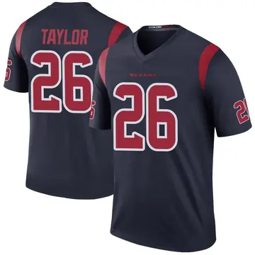 Navy Men's J.J. Taylor Houston Texans Legend Color Rush Jersey