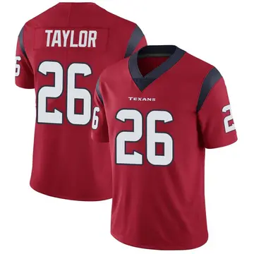 Red Men's J.J. Taylor Houston Texans Limited Alternate Vapor Untouchable Jersey