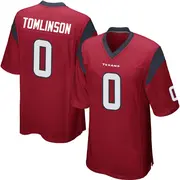 Red Youth Laken Tomlinson Houston Texans Game Alternate Jersey