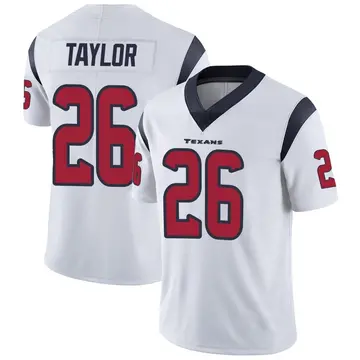 White Youth J.J. Taylor Houston Texans Limited Vapor Untouchable Jersey